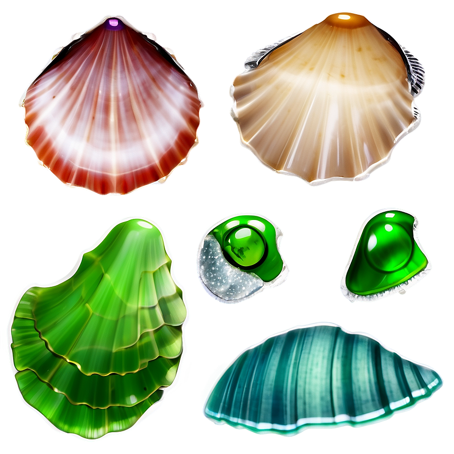 Shells And Seaglass Png 25