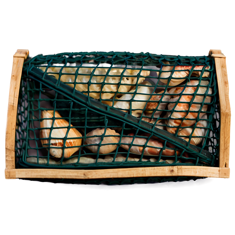 Shells In Net Bag Png Yuu68