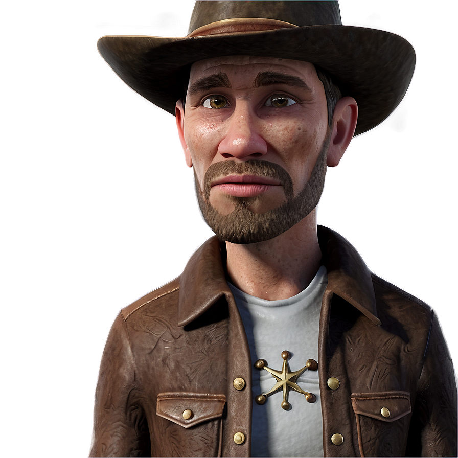 Sheriff Cowboy Png 05212024