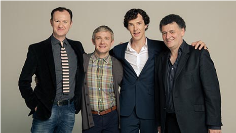 Sherlock Cast Group Portrait