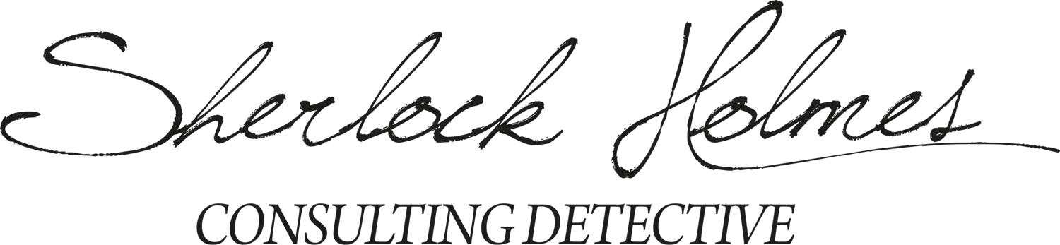 Sherlock Holmes Consulting Detective Logo