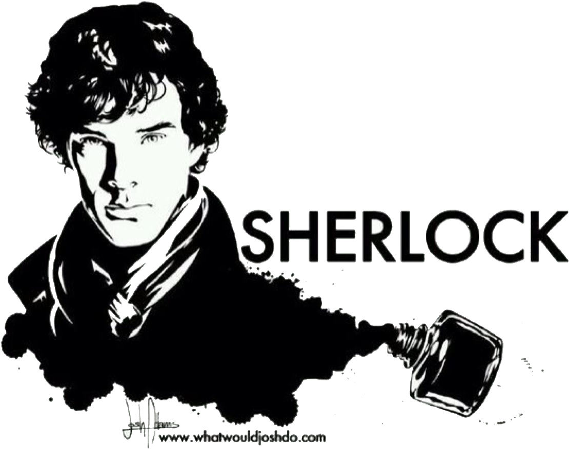 Sherlock Silhouette Artwork