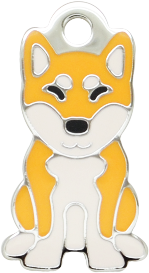 Shiba Inu Keychain Design