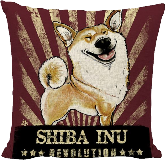 Shiba Inu Revolution Pillow