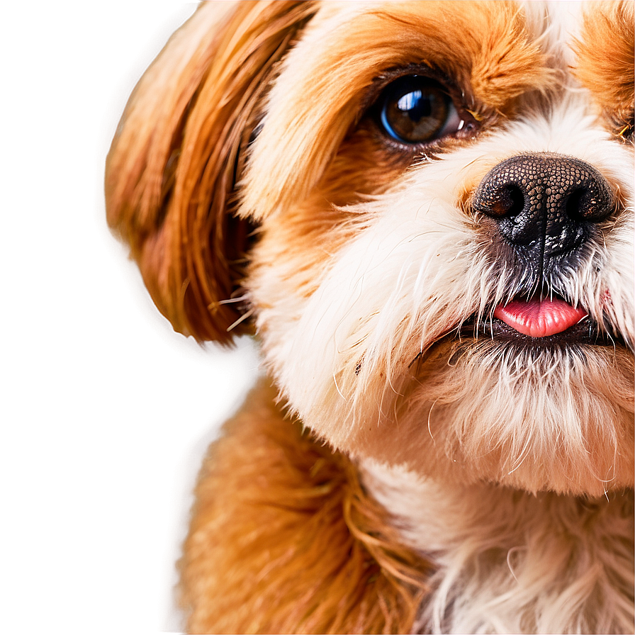 Shih Tzu Close-up Png Ycl86