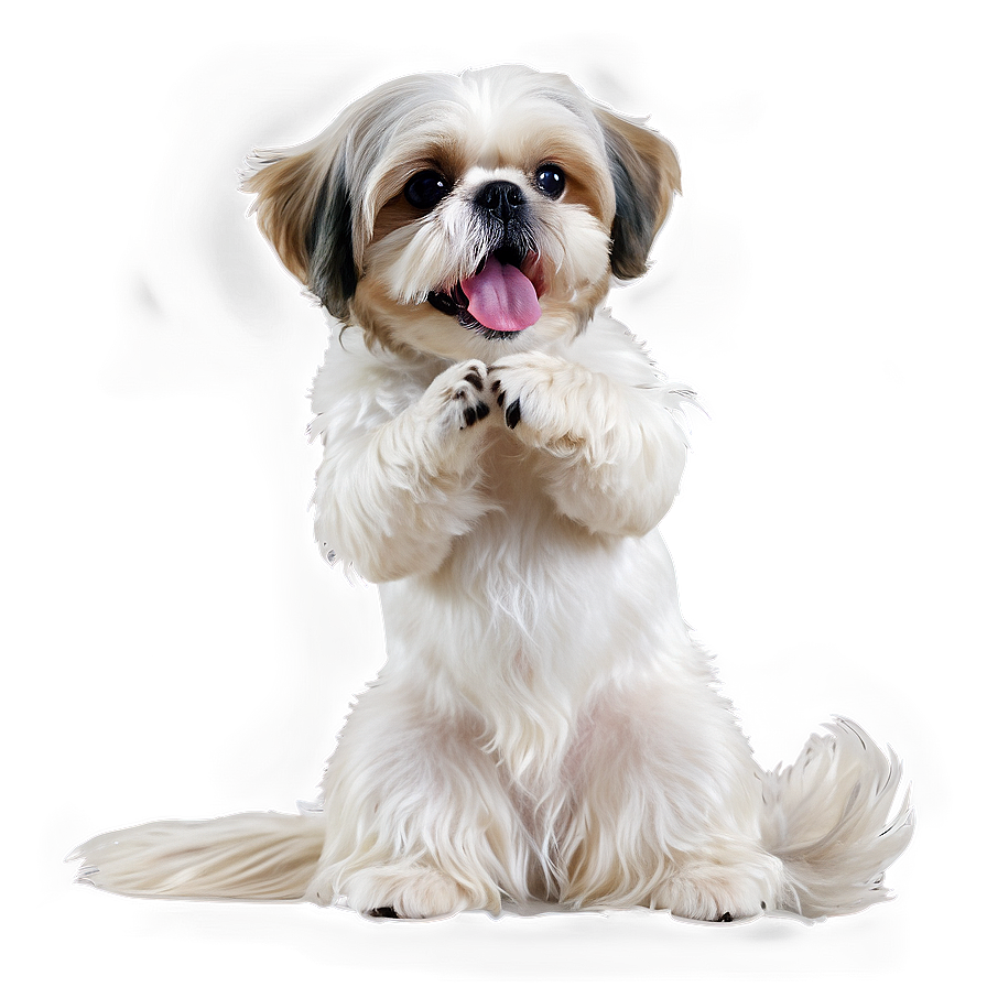 Shih Tzu Playful Pose Png 66