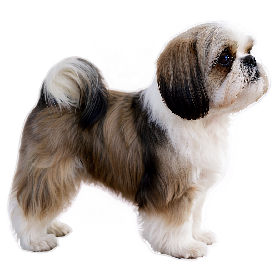 Shih Tzu Profile Side View Png Bjt