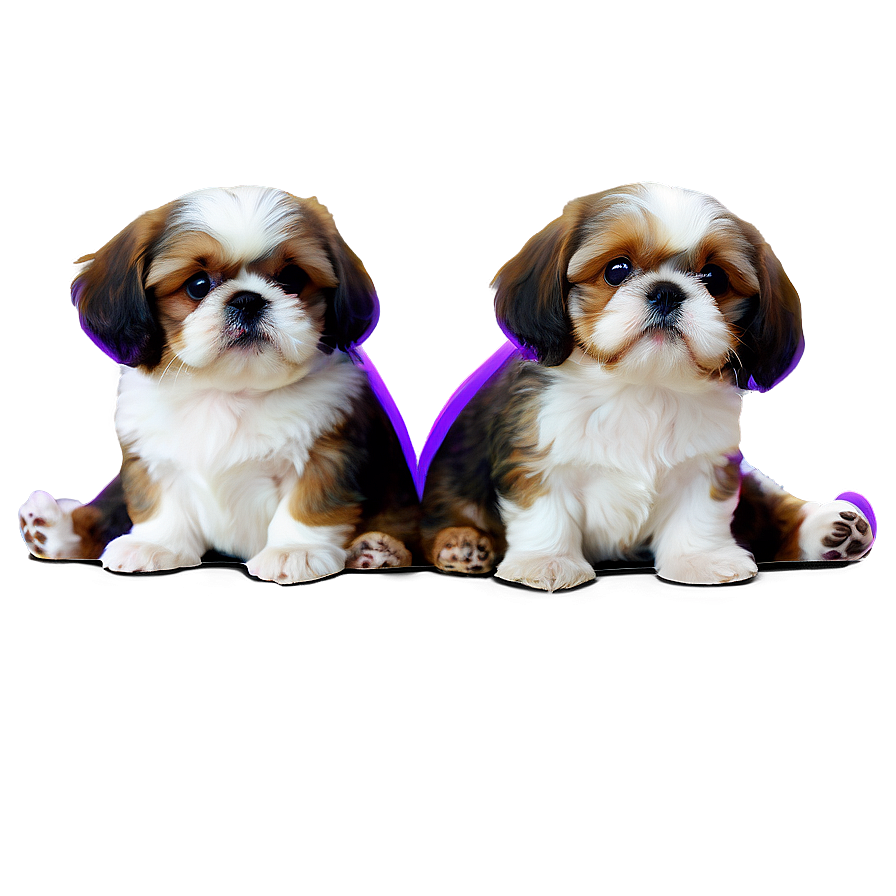 Shih Tzu With Puppies Png Otq53