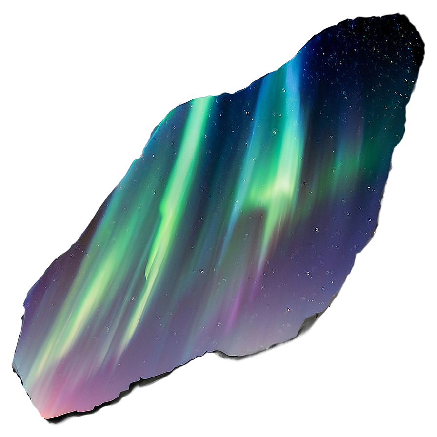 Shimmering Aurora Borealis Night Png 49