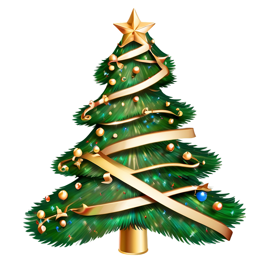 Shimmering Christmas Tree Png 29