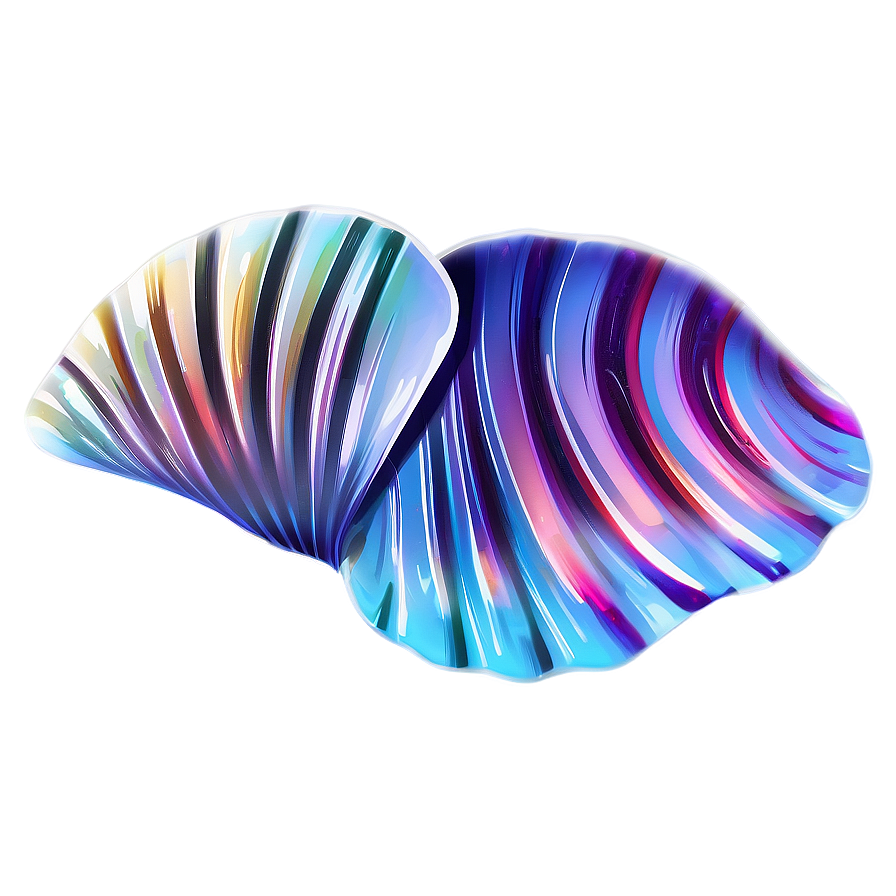 Shimmering Clam Illustration Png 55