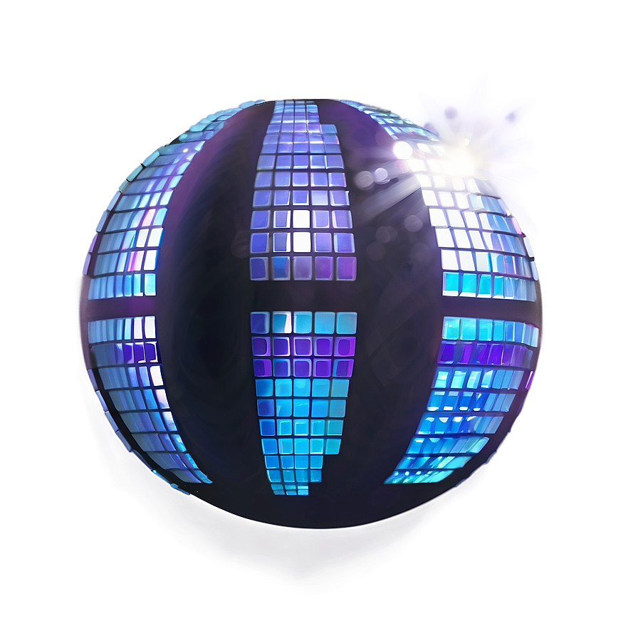 Shimmering Disco Ball Illustration