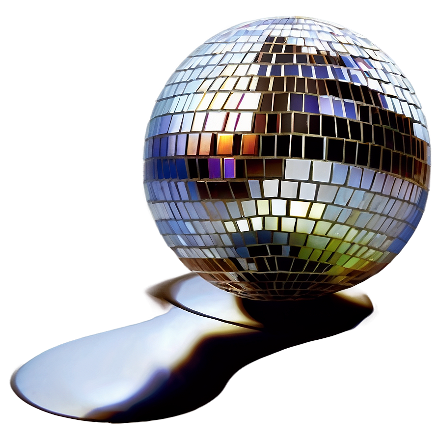 Shimmering Disco Ball Reflection