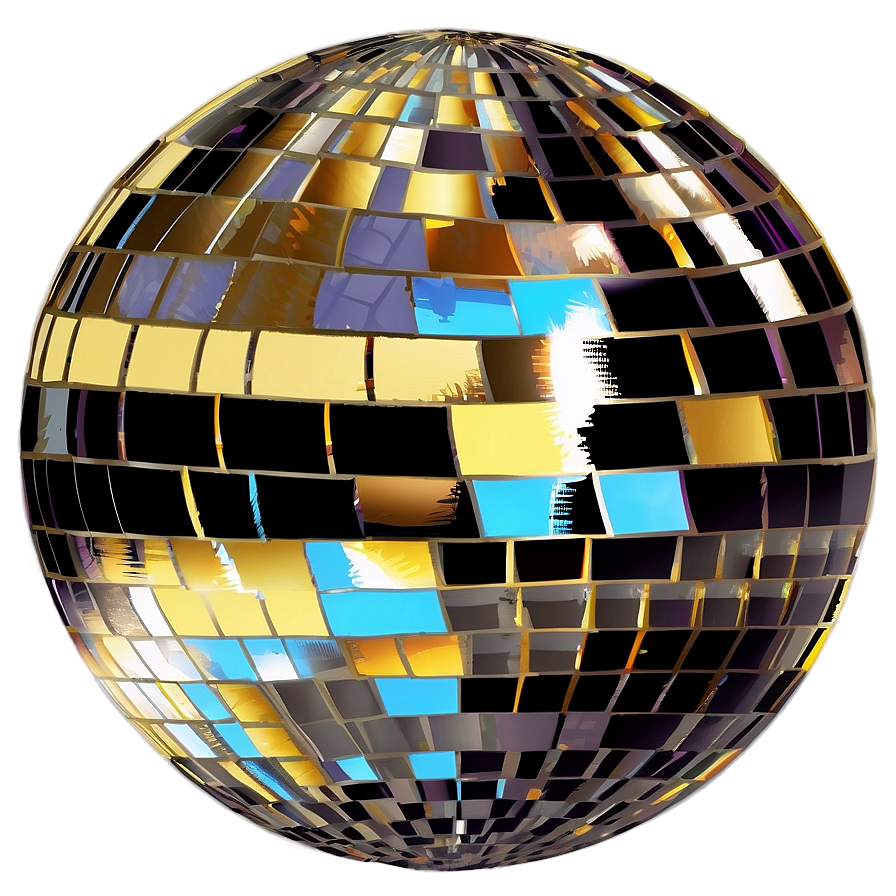 Shimmering Disco Ball Reflections