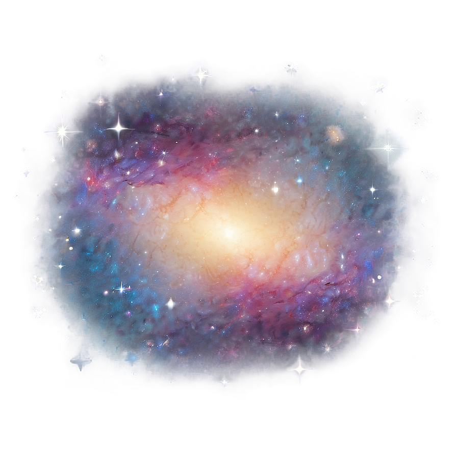 Shimmering Galaxy Stars Overlay Png Nwu