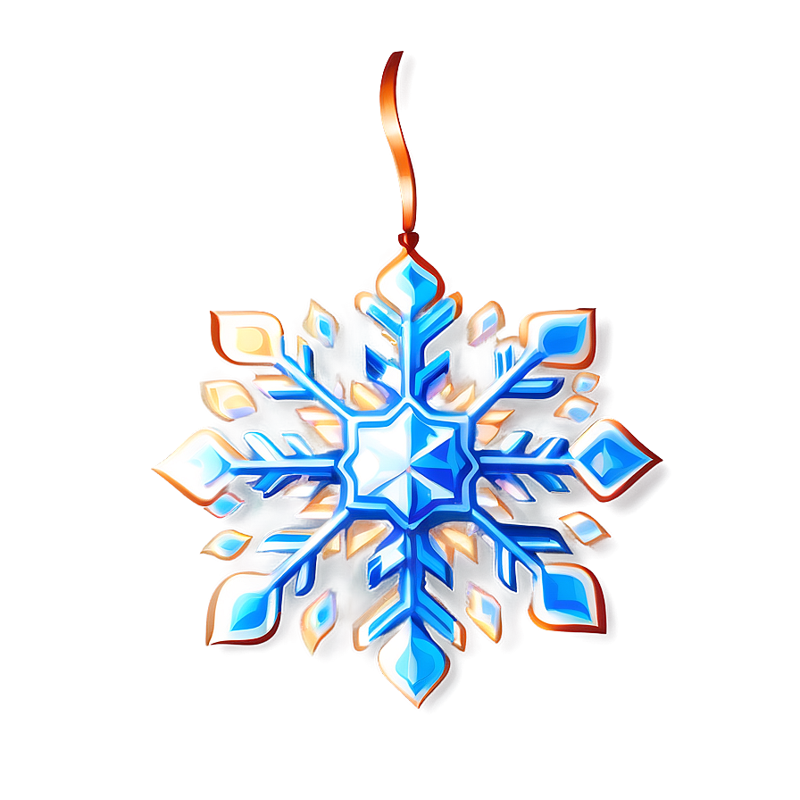 Shimmering Snowflake Image Png 04292024