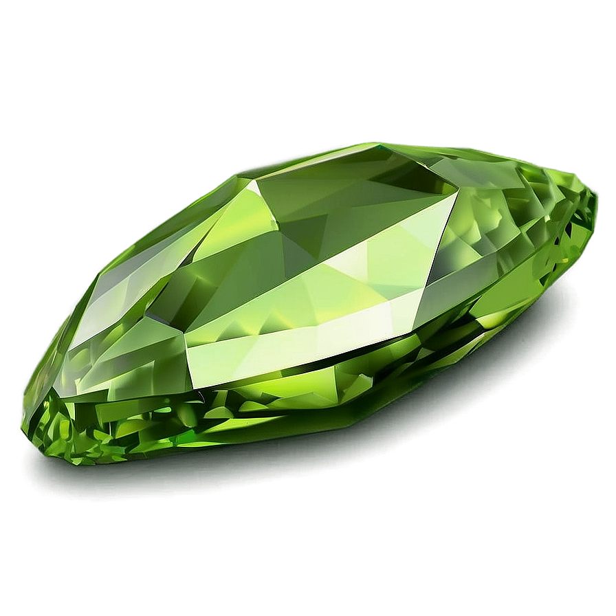 Shining Peridot Gem Png Mpg