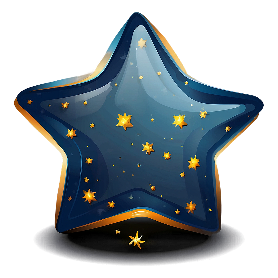 Shining Star Vector Illustration Png Aok31