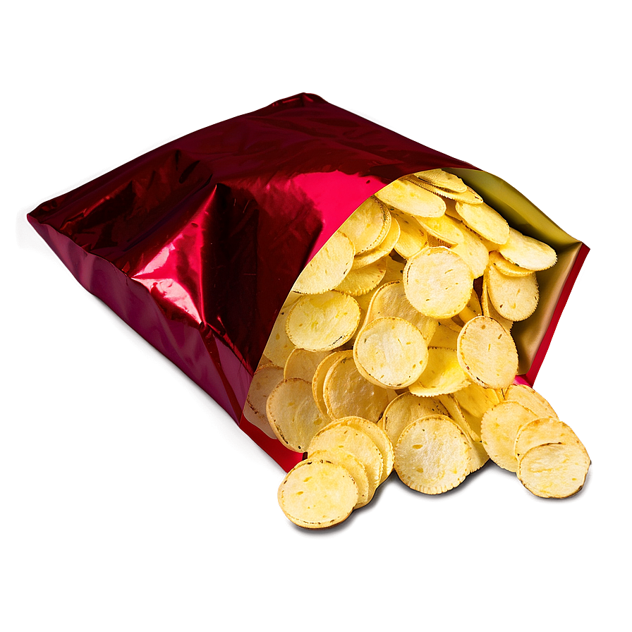 Shiny Bag Of Chips Png 06132024