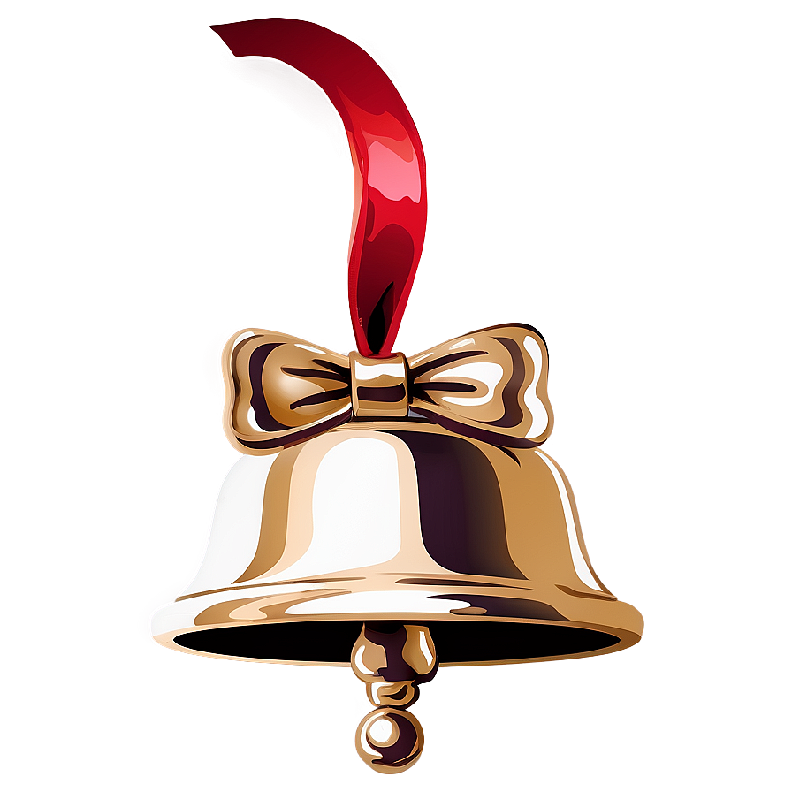 Shiny Bell Decoration Png Sdf56