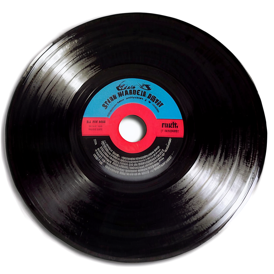 Shiny Black Vinyl Record Png 05242024