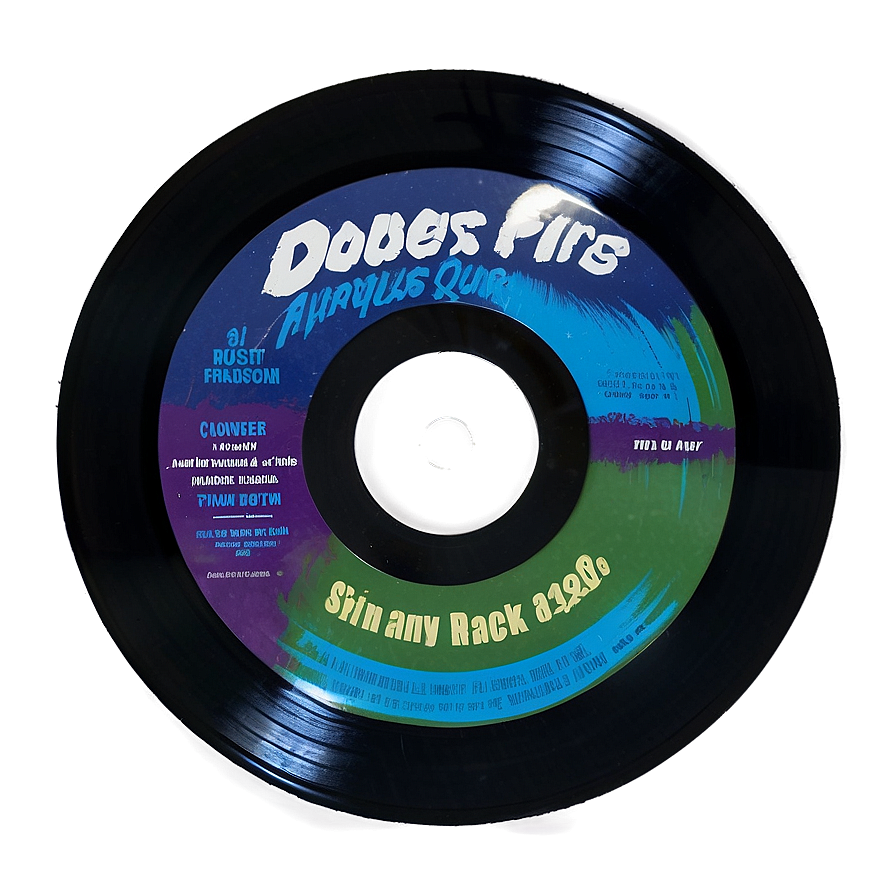 Shiny Black Vinyl Record Png Coj49