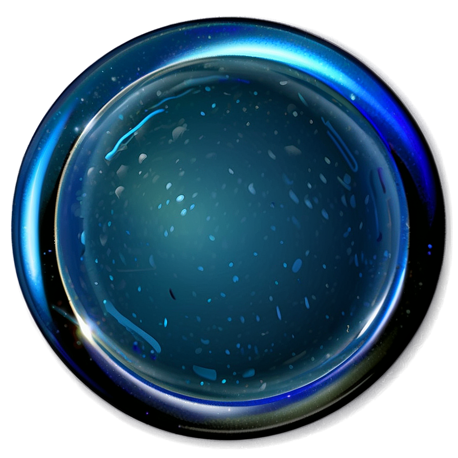 Shiny Blue Circle Png 43