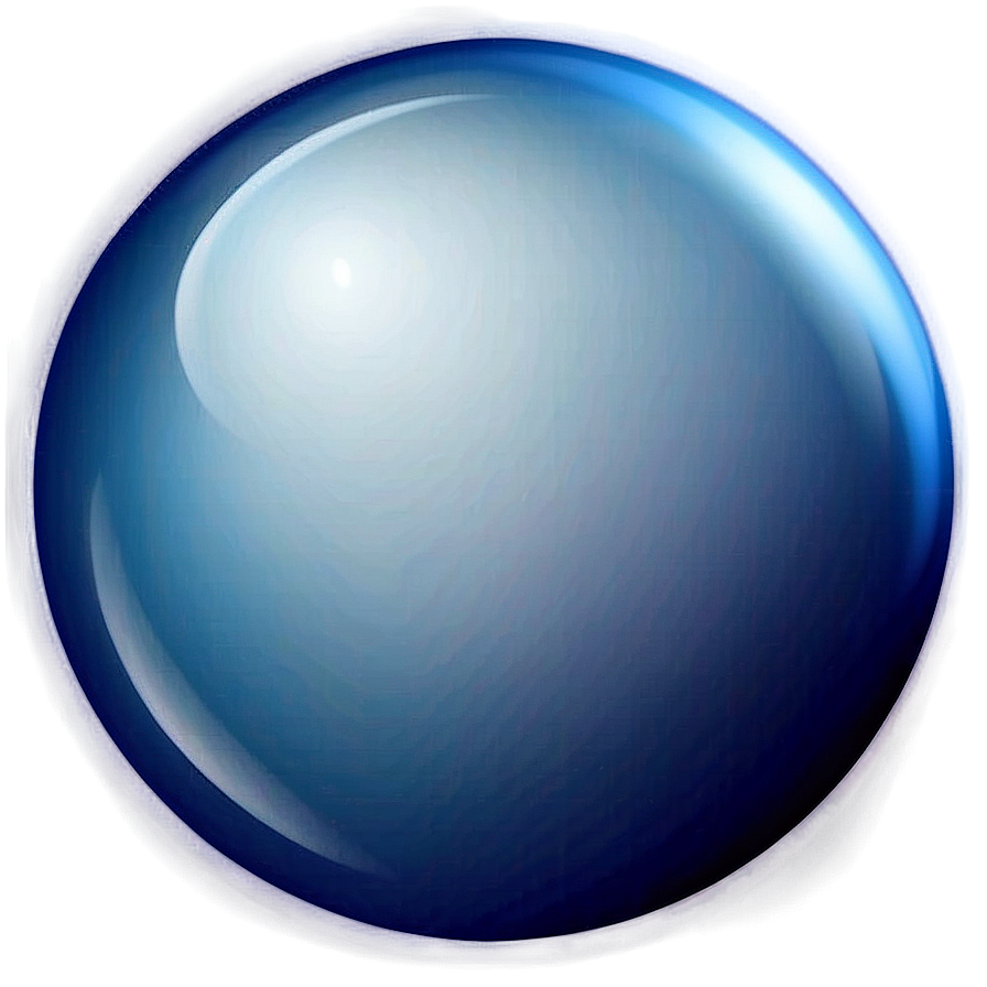 Shiny Blue Circle Png 81