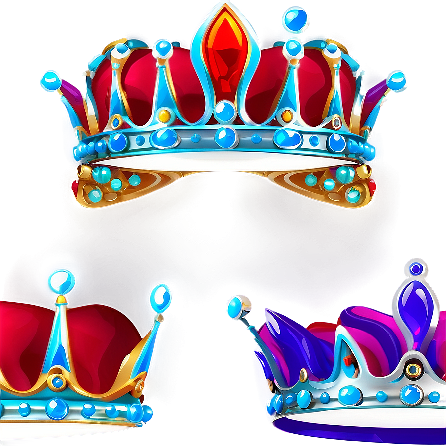 Shiny Cartoon Crown Png 06132024