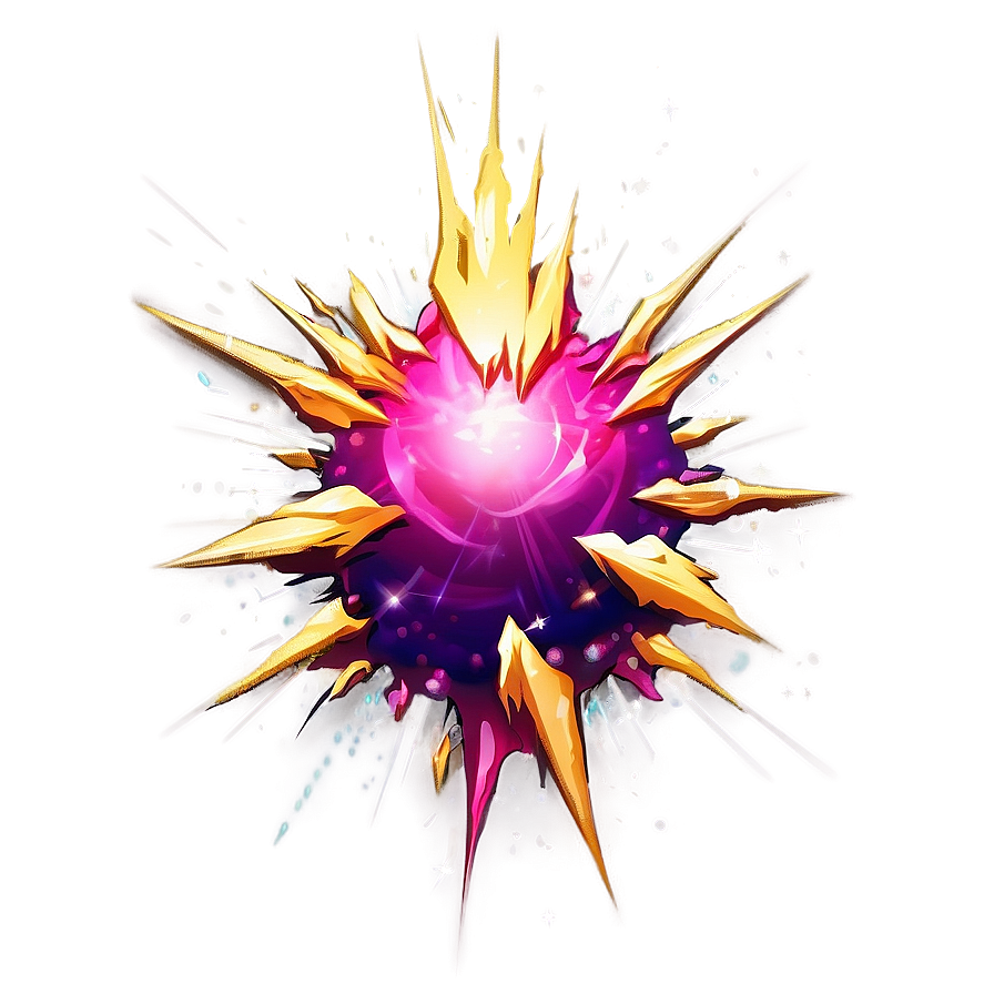 Shiny Cartoon Explosion Png 06212024