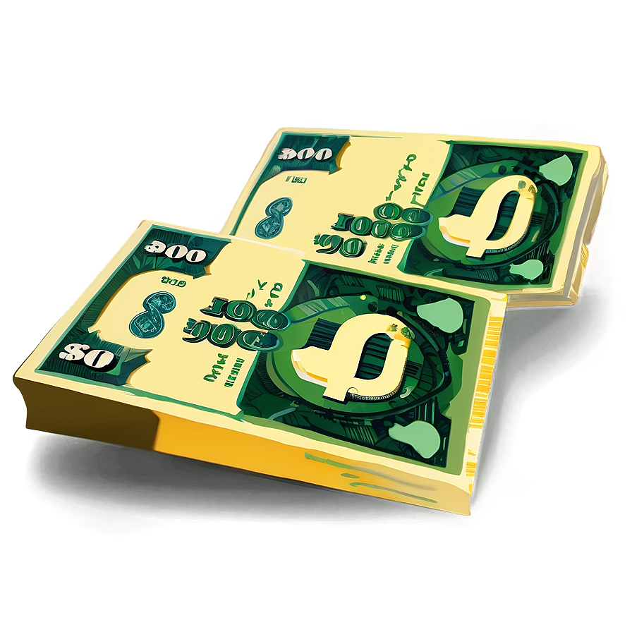 Shiny Cartoon Money Png 06132024