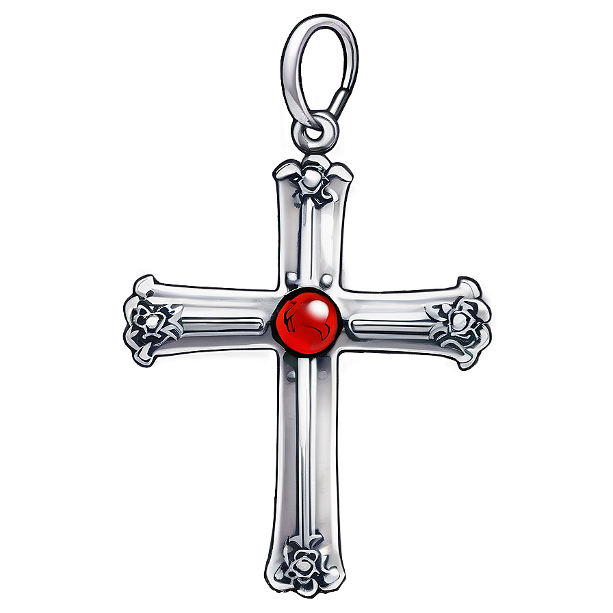 Shiny Catholic Cross Symbolism Png 06122024