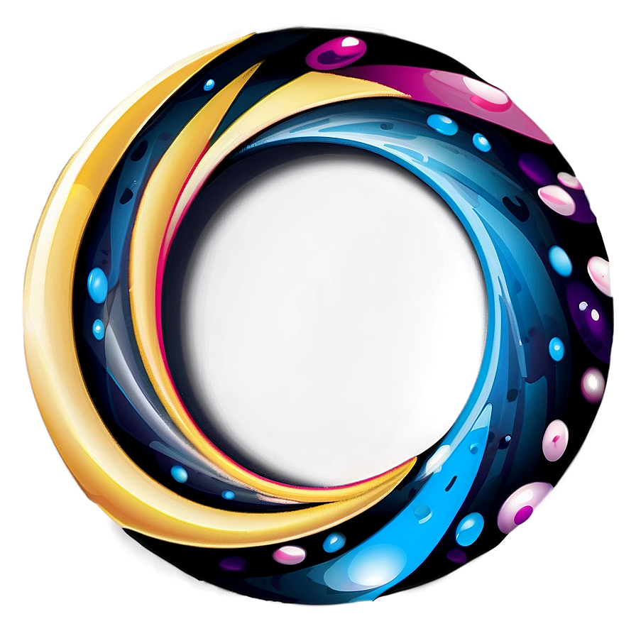 Shiny Circle Illustration Png 04302024