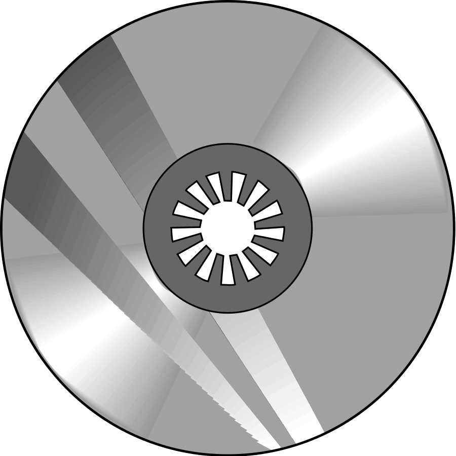 Shiny Compact Disc Graphic