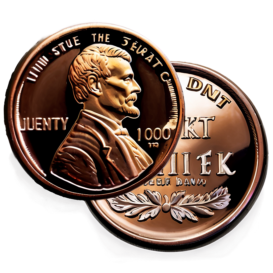 Shiny Copper Penny Png 05242024