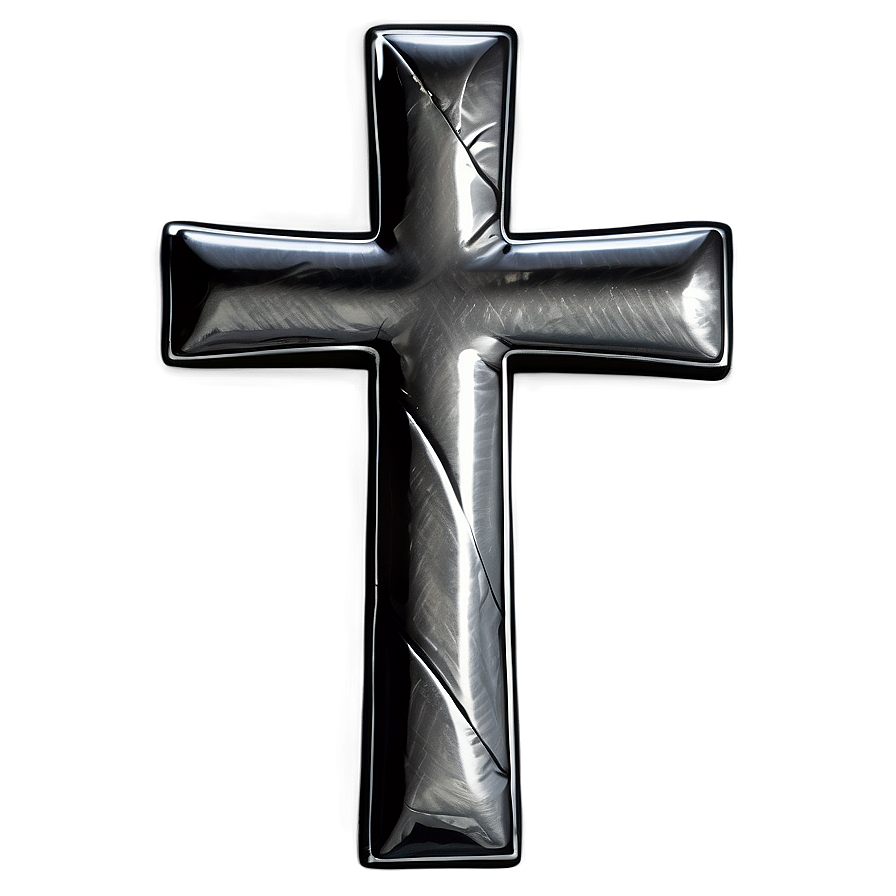 Shiny Cross Outline Png 06122024