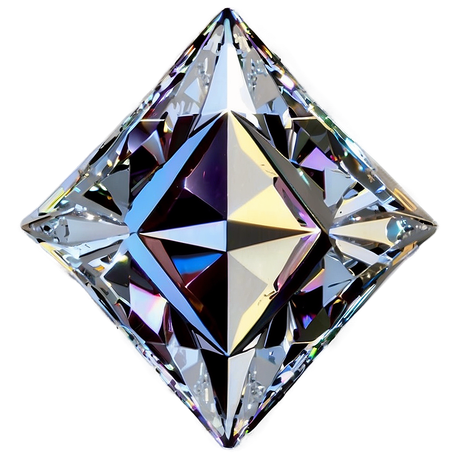 Shiny Diamond Shape Png 05252024
