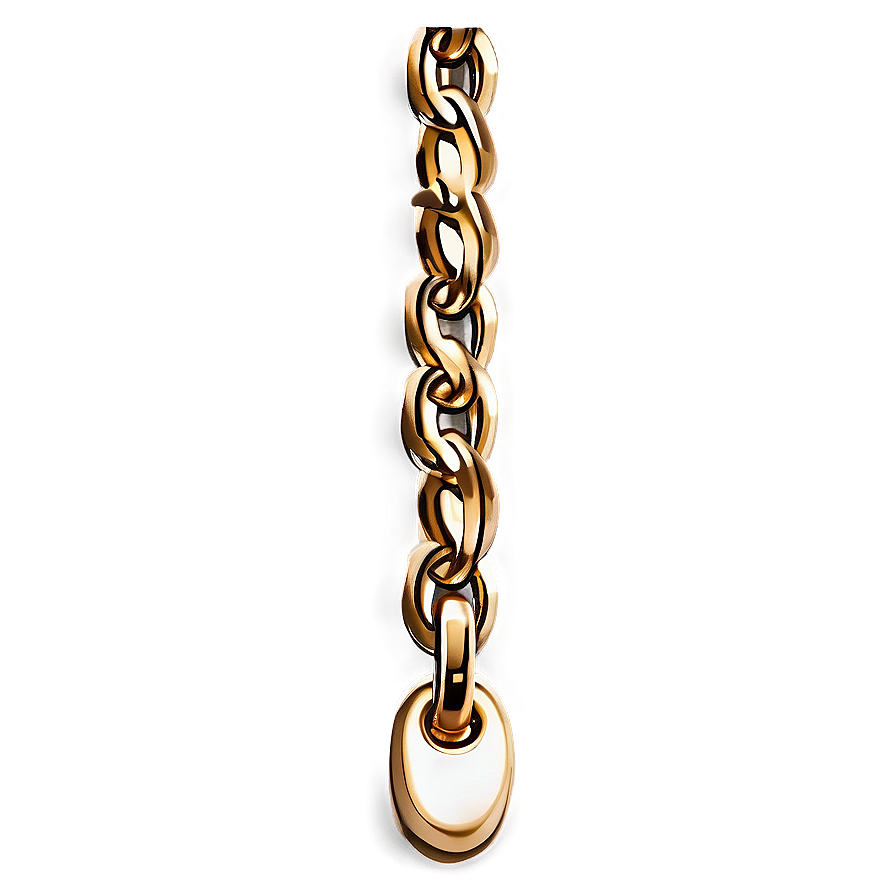 Shiny Gold Chain Png 05042024