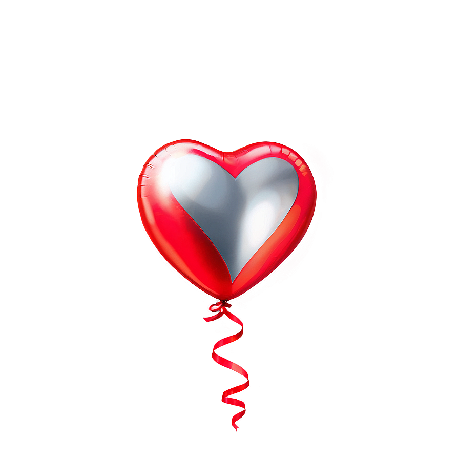 Shiny Heart Balloon Png 92