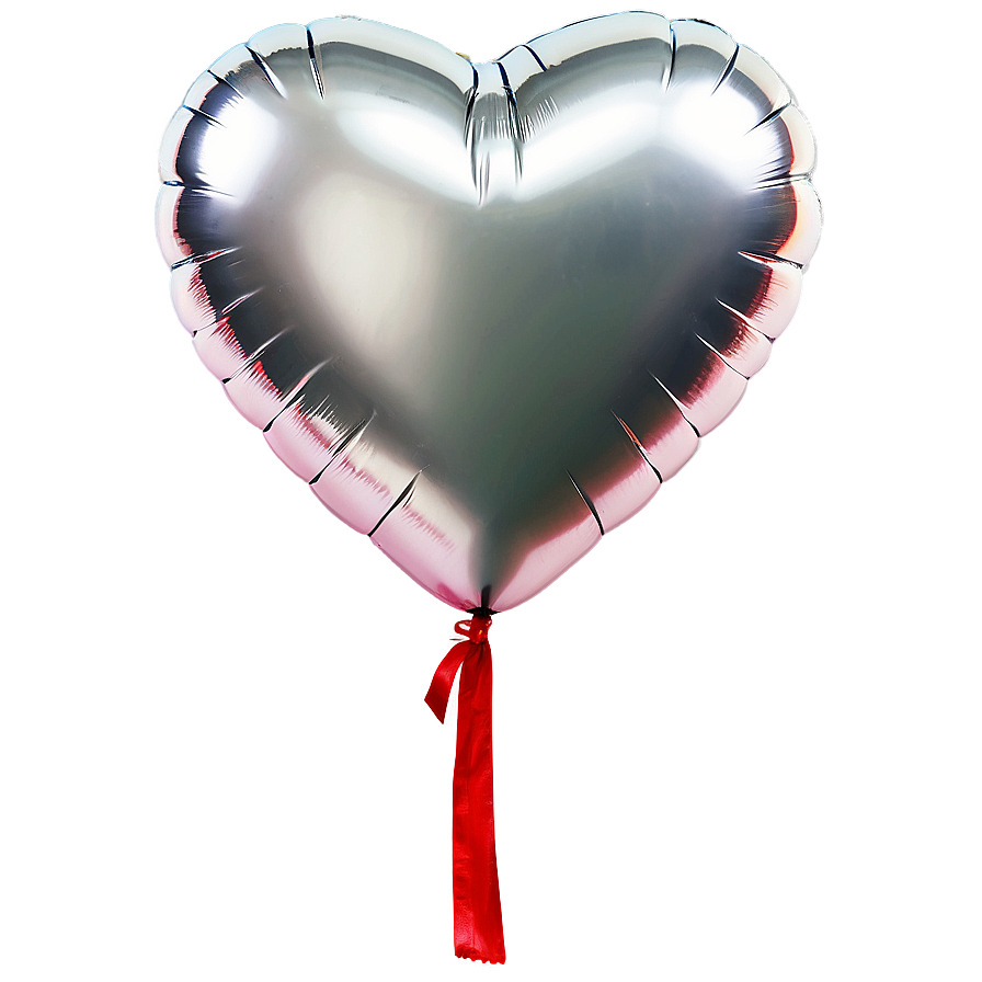 Shiny Heart Balloon Png Wpl74