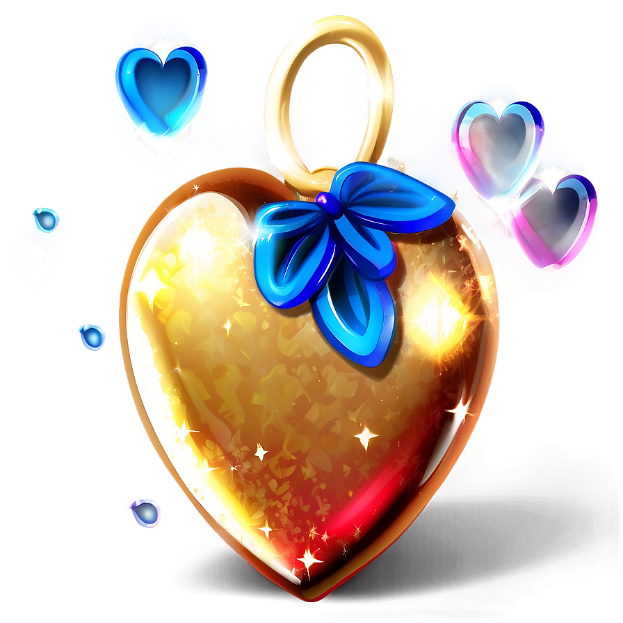 Shiny Heart Clipart Asset Png 42