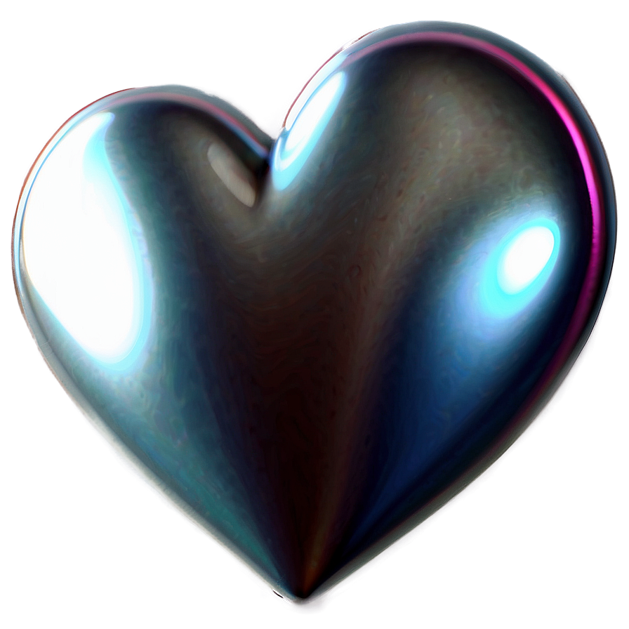 Shiny Heart Clipart Png 06132024