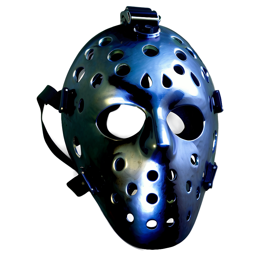 Shiny Metallic Hockey Mask Png 82