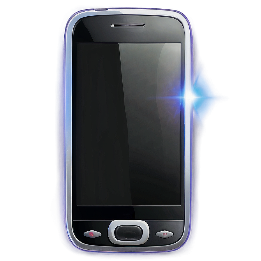 Shiny Mobile Phone Outline Png Ybx78