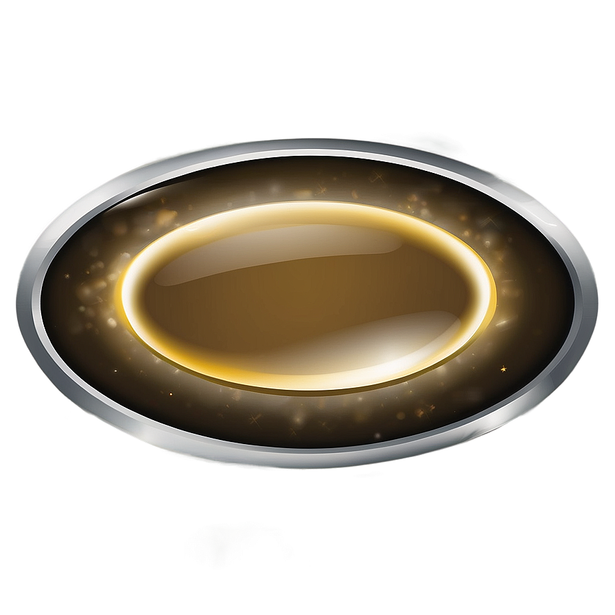 Shiny Oval Button Png 05252024