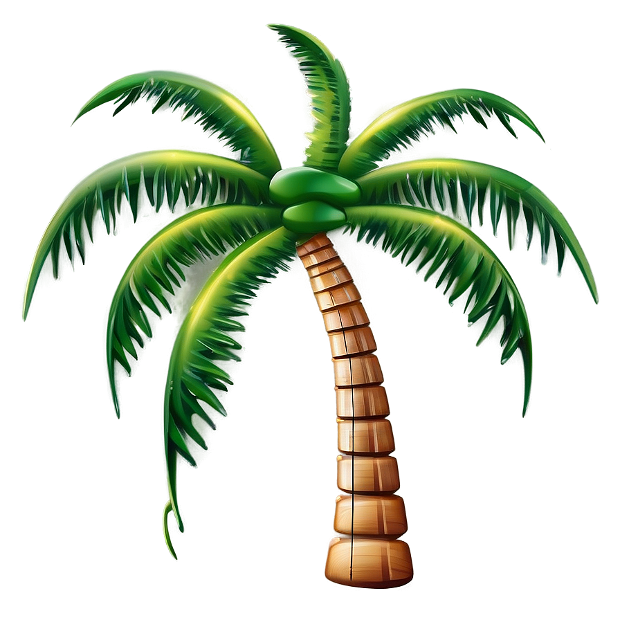 Shiny Palm Tree Emoji Png 81