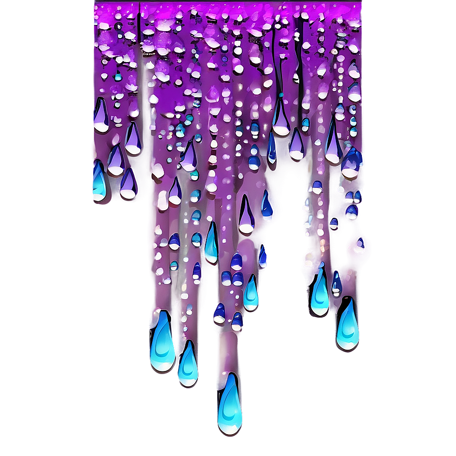 Shiny Purple Rain Sparkle Png 06252024