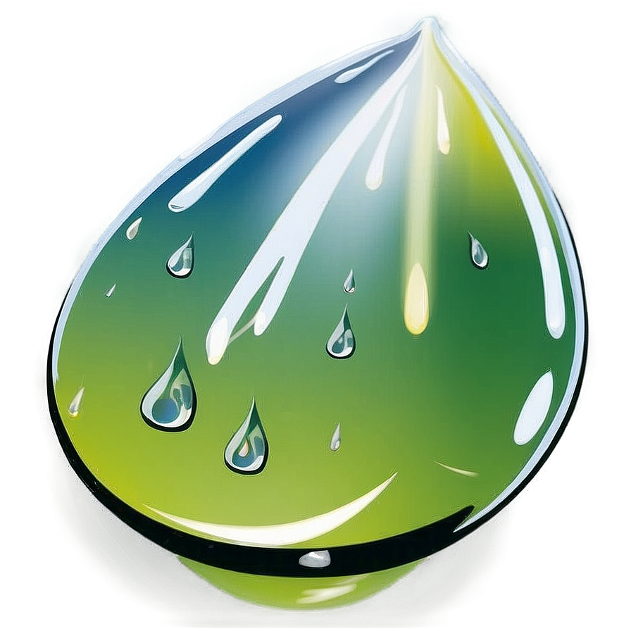 Shiny Raindrop Png 06202024