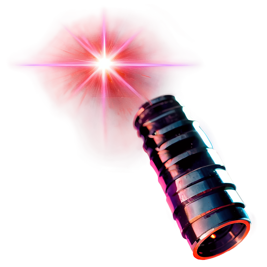 Shiny Red Lens Flare Png 06122024