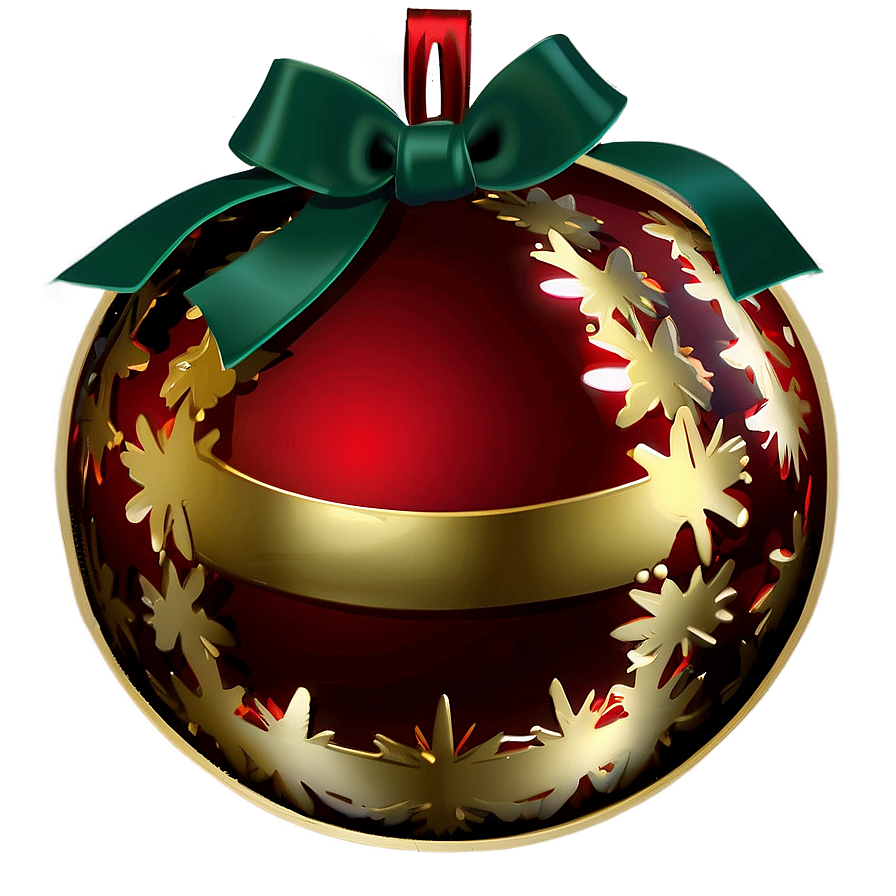 Shiny Red Ornament Png Alm98